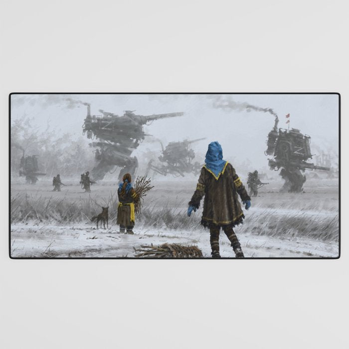 Neighbors  Desk Mat Gallery Image 3