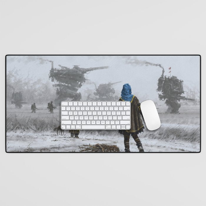 Neighbors  Desk Mat Gallery Image 1