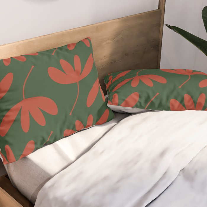 Flying Leaves Pillow Sham Gallery Image 2