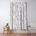 Lots of dogs doggy faces pattern Window Curtain Gallery Image 5
