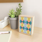  Mid-century Modern Geometric Pattern Mini Art Print Gallery Image 2