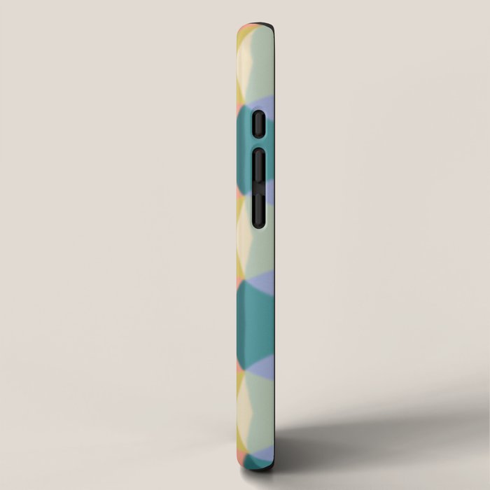  Mid-century Modern Geometric Pattern iPhone Case Gallery Image 2