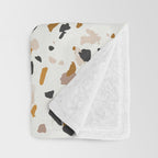 TERRAZZO NATURAL Throw Blanket Gallery Image 3