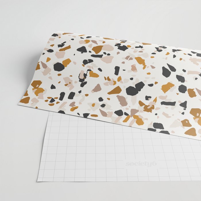 TERRAZZO NATURAL Wrapping Paper Gallery Image 2