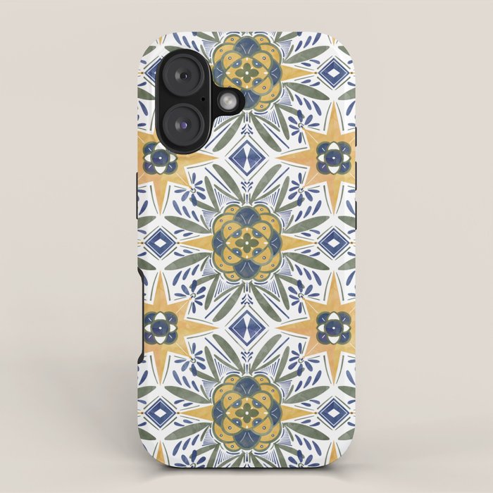 Modern fantasy tiles S iPhone Case Gallery Image 1