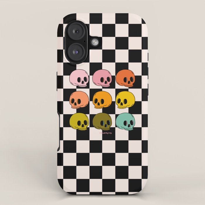 Rainbow Skulls iPhone Case Gallery Image 1