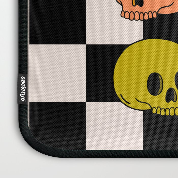 Rainbow Skulls Laptop Sleeve Gallery Image 3