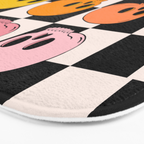 Rainbow Skulls Bath Mat Gallery Image 3