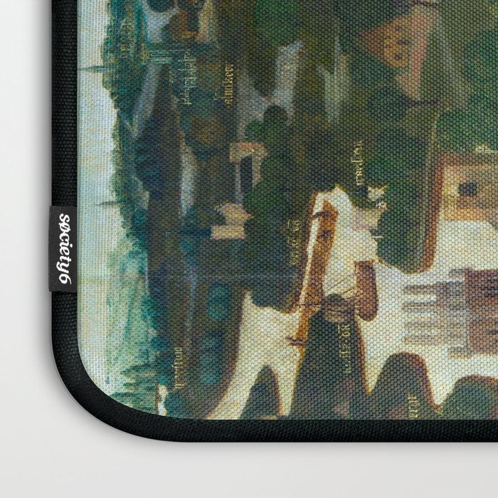 The Saint Elizabethâs Day Flood (c. 1490 - c. 1495) by Master of the St Elizabeth Panels  Laptop Sleeve Gallery Image 3