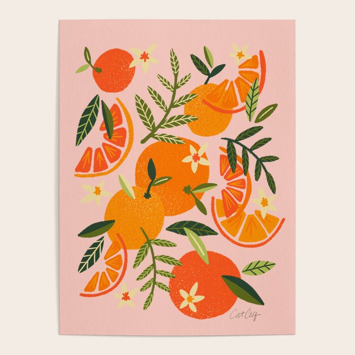 Orange Blooms - Blush Poster Gallery Image 4