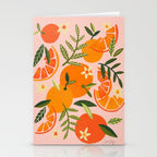 Orange Blooms - Blush Stationery Card Gallery Image 2