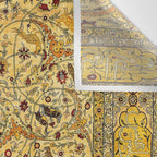 Hereke Northwest Anatolian Silk Rug Print Wall Tapestry Gallery Image 3