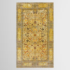 Hereke Northwest Anatolian Silk Rug Print Tablecloth Gallery Image 2
