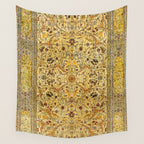 Hereke Northwest Anatolian Silk Rug Print Wall Tapestry Gallery Image 4