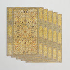 Hereke Northwest Anatolian Silk Rug Print Wrapping Paper Gallery Image 3