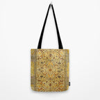 Hereke Northwest Anatolian Silk Rug Print Tote Bag Gallery Image 2