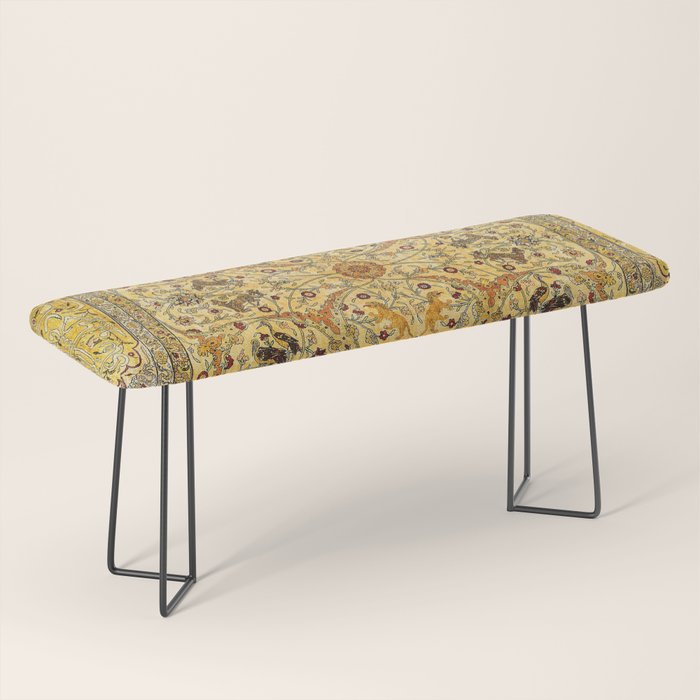 Hereke Northwest Anatolian Silk Rug Print Bench Gallery Image 1
