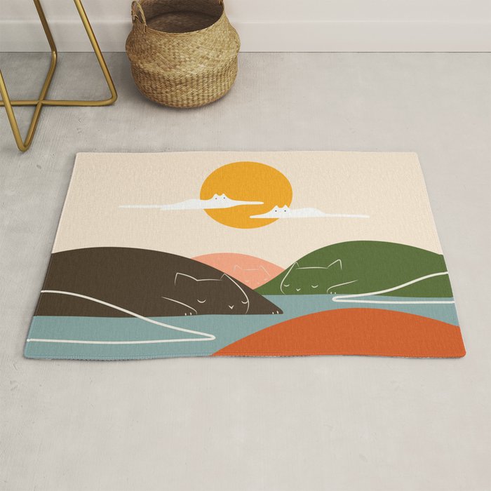 Cat Landscape 104 Rug Gallery Image 1