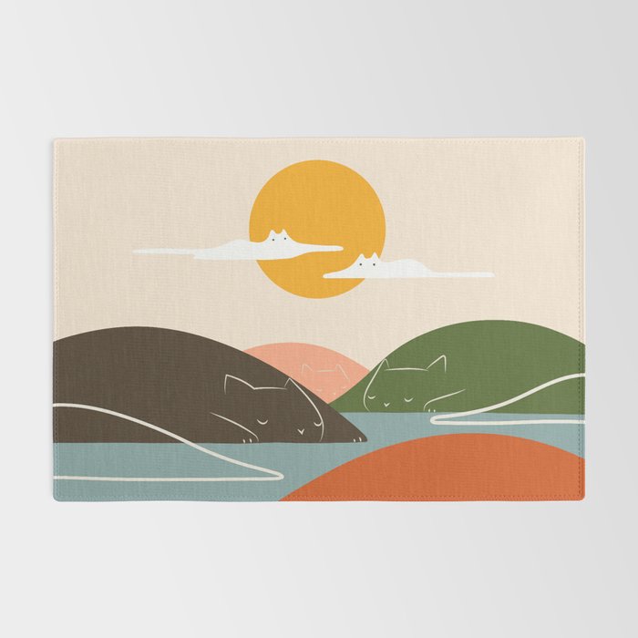 Cat Landscape 104 Rug Gallery Image 2