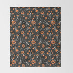 Pumpkin costume Throw Blanket Gallery Image 2