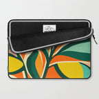 Garden Festival - Abstract Botanical Series Laptop Sleeve Gallery Image 2