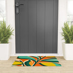 Garden Festival - Abstract Botanical Series Welcome Mat Gallery Image 3