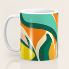 Garden Festival - Abstract Botanical Series Coffee Mug Gallery Image 3