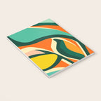 Garden Festival - Abstract Botanical Series Notebook Gallery Image 3
