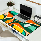 Garden Festival - Abstract Botanical Series Desk Mat Gallery Image 2