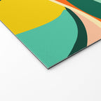 Garden Festival - Abstract Botanical Series Welcome Mat Gallery Image 2