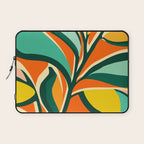 Garden Festival - Abstract Botanical Series Laptop Sleeve Gallery Image 1