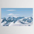 Snowy mountain range Tablecloth Gallery Image 2