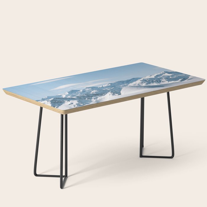 Snowy mountain range Coffee Table Gallery Image 1