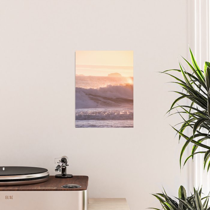 Ocean sunset Poster Gallery Image 2