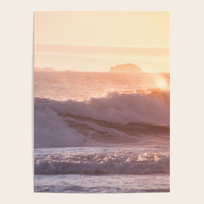 Ocean sunset Poster Gallery Image 1