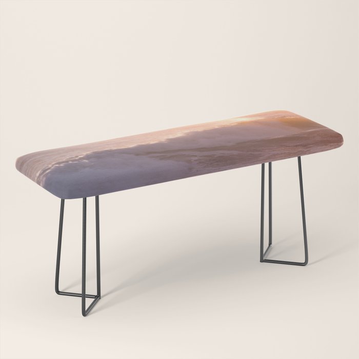 Ocean sunset Bench Gallery Image 1