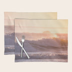 Ocean sunset Placemat Gallery Image 1