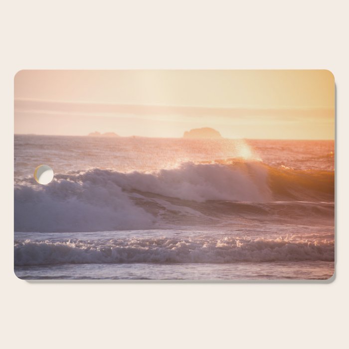 Ocean sunset Cutting Board Gallery Image 1