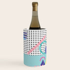 Memphis Pattern 5 - 80s - 90s - Retro Wine Chiller Gallery Image 1