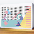 Memphis Pattern 5 - 80s - 90s - Retro Wall Mural Gallery Image 2