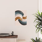 Brushstroke rainbows Poster Gallery Image 2