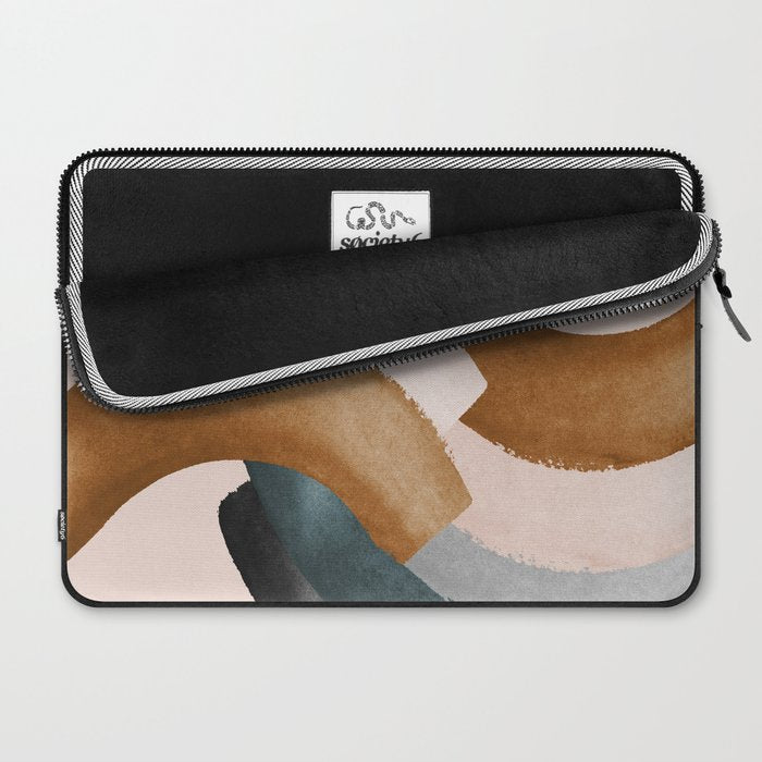 Brushstroke rainbows Laptop Sleeve Gallery Image 2
