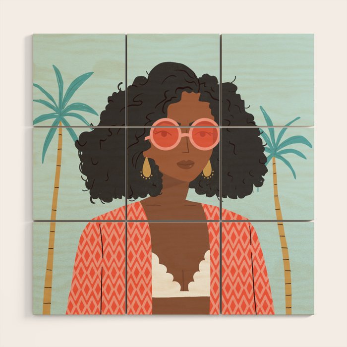 Summer Vibes Wood Wall Art Gallery Image 1