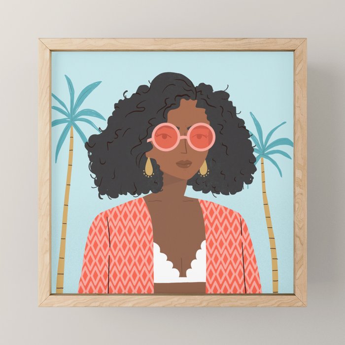 Summer Vibes Mini Art Print