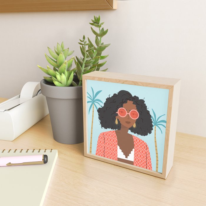 Summer Vibes Mini Art Print Gallery Image 2