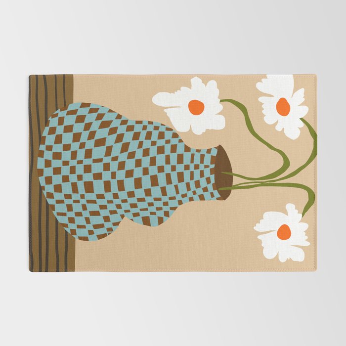 Party floral pottery  Rug Gallery Image 2