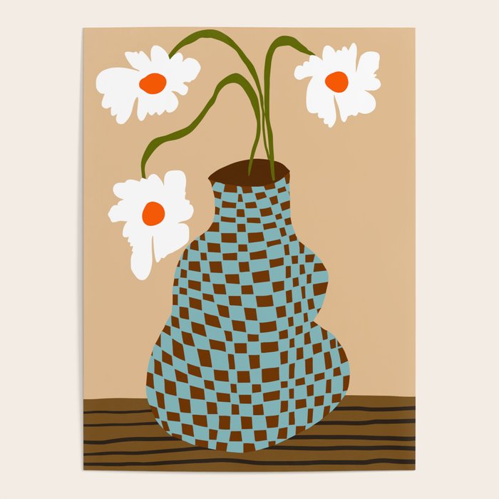 Party floral pottery  Poster Gallery Image 1