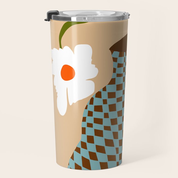 Party floral pottery  Travel Mug Gallery Image 3