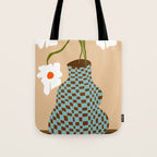 Party floral pottery  Tote Bag Gallery Image 1