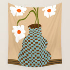 Party floral pottery  Wall Tapestry Gallery Image 4